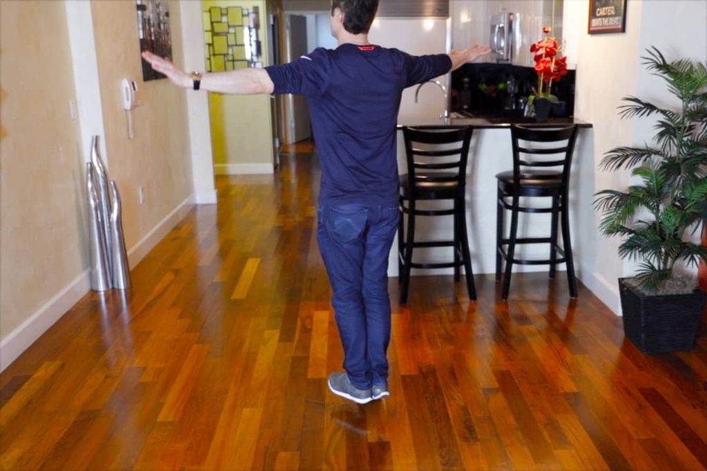 HOME 8 magician levitating