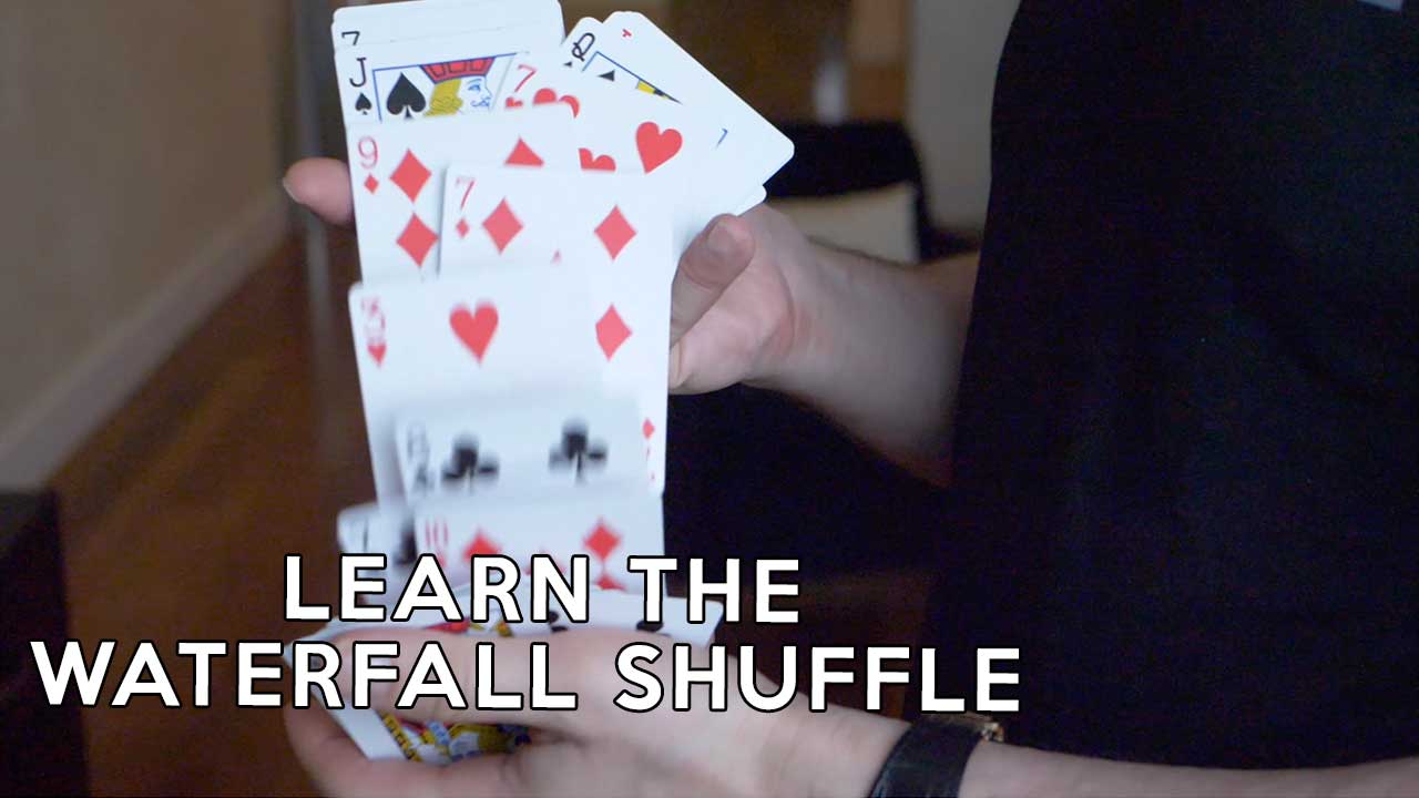Card Cascade TUTORIAL - Learn a SICK Shuffle!