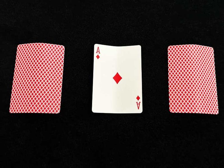 3 card monte layout